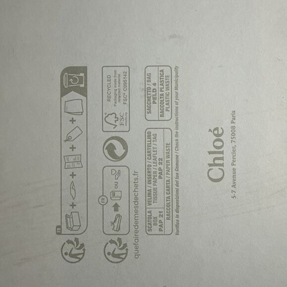 Chloe Women's Uma Flat Sandals Brick Brown, EU39 US8.5 MSRP 875 - Picture 10 of 10